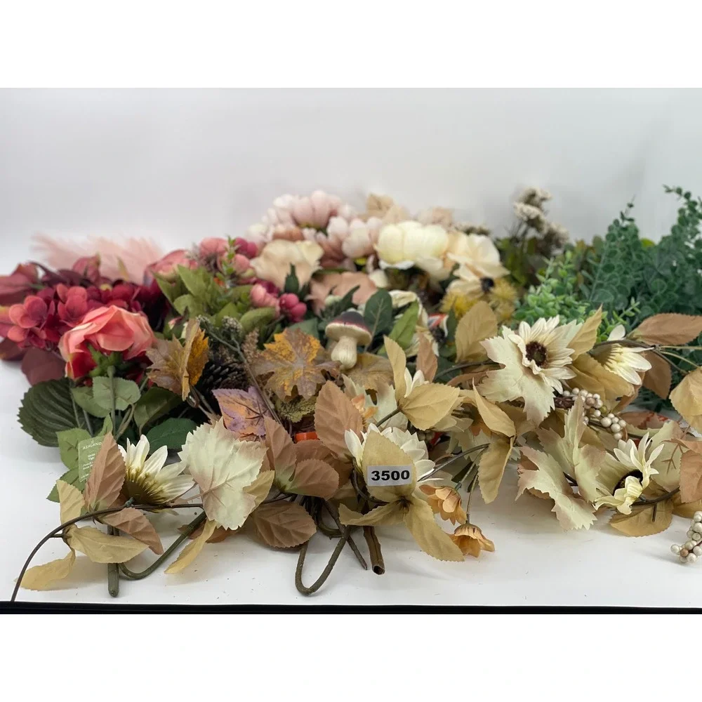 26 Ashland Artificial Floral Greenery Lot Multicolor Mixed Faux Stems Excellent